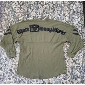 Disney Parks Spirit Jersey Women's- Size Small- Green/Black